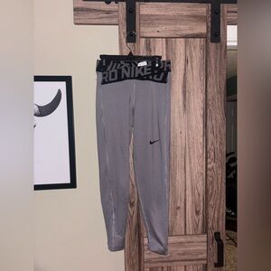 Nike Gray Performance Leggings